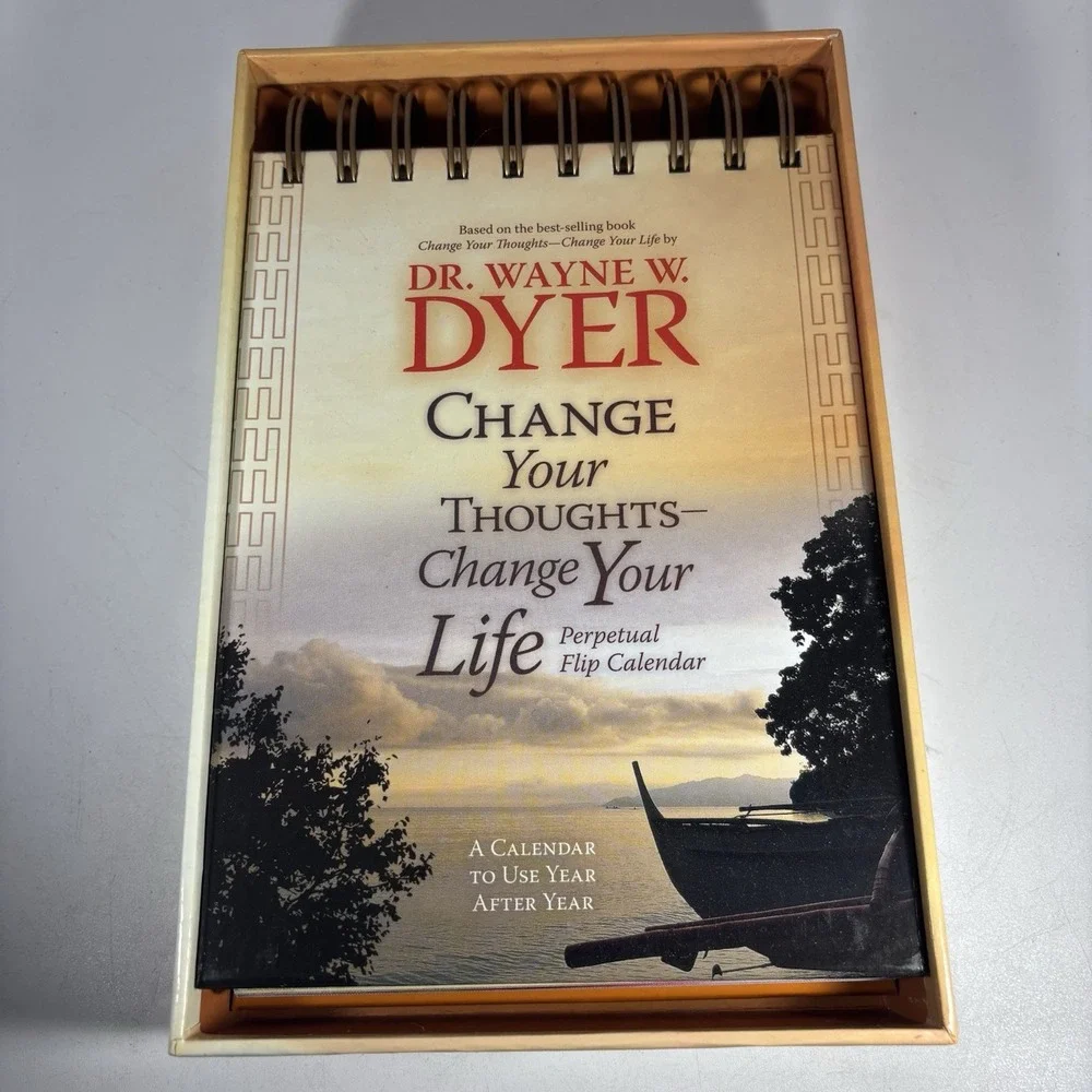 Change Your Thoughts Change Your Life Perpetual Flip Calendar Dr. Wayne Dyer